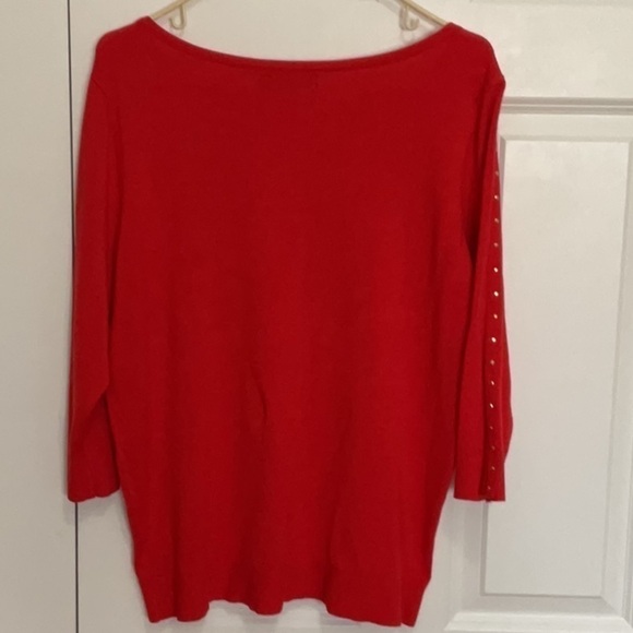 New York & Company 7th Avenue Design Studio Scooped Neck Sweater - Picture 4 of 11